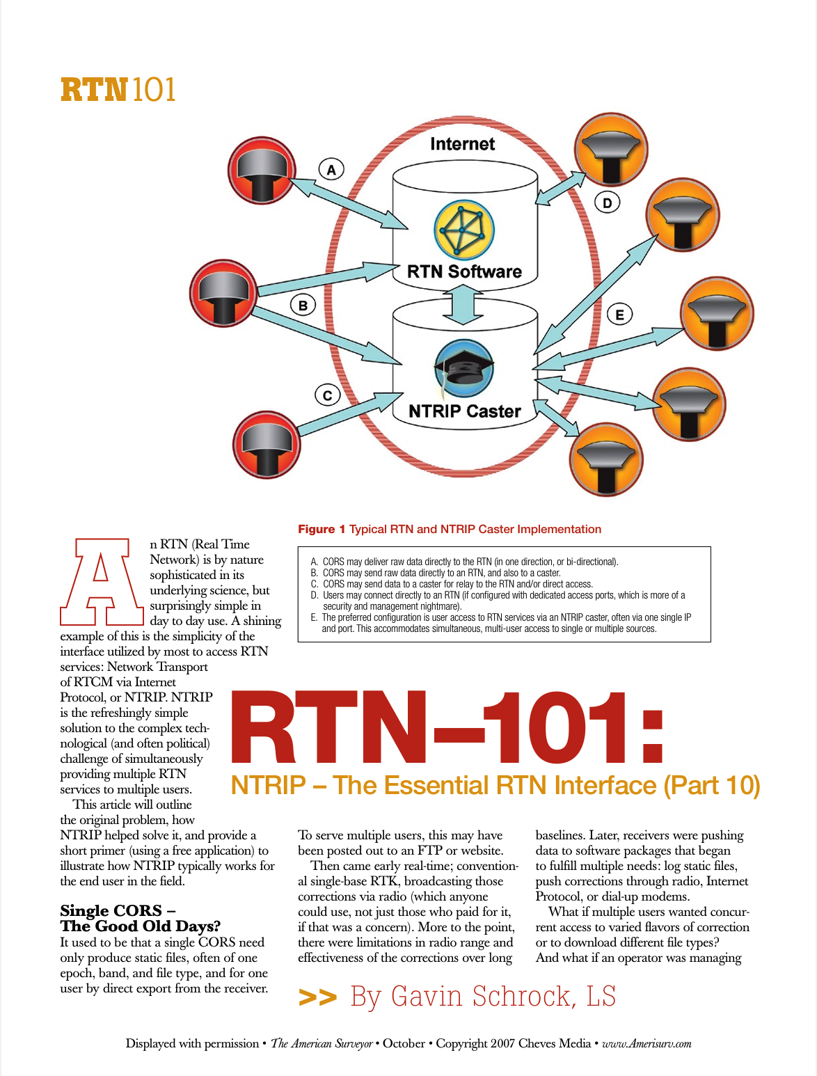 NTRIP – The Essential RTN Interface (Part 10)