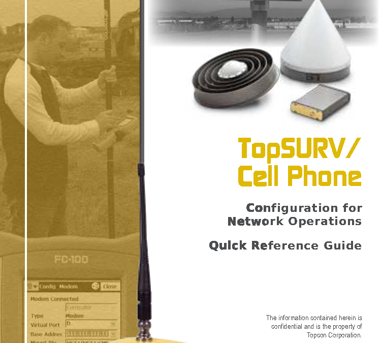 TopSURV Network via Cell/BT